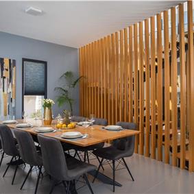 Luxury Beachfront Villa with Heated Infinity Pool near Trogir, Sleeps 8